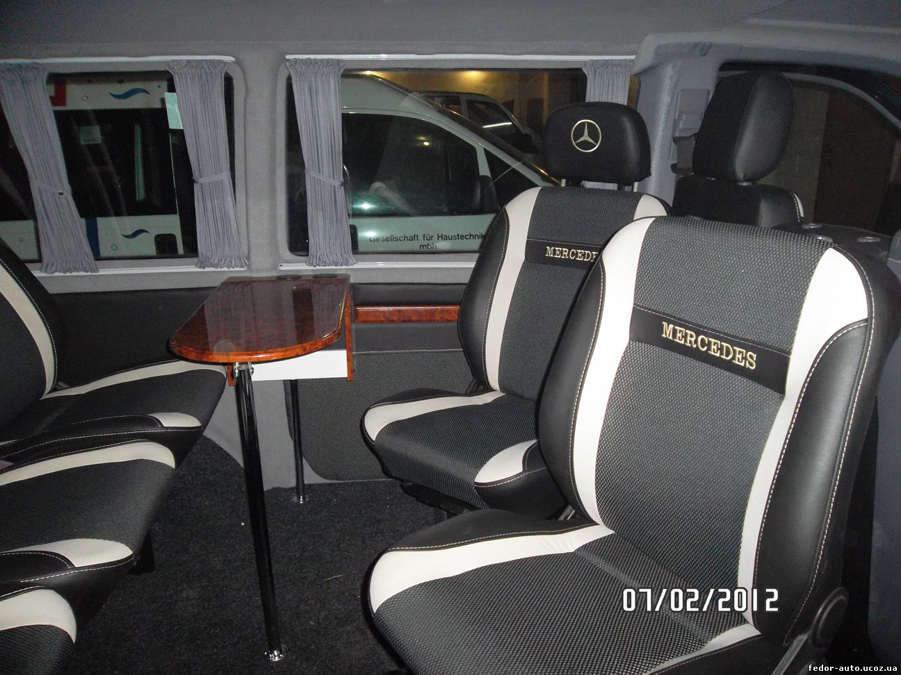Ремонт сидений микроавтобусов